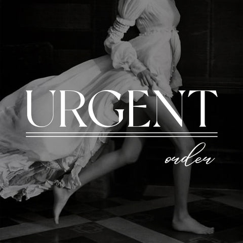 Urgent/Rush Order