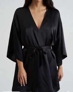 Black Dressing Gown