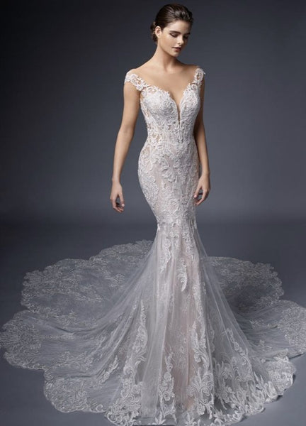 Helene Elysee by Enzoani Wedding dress (Sample Sale)