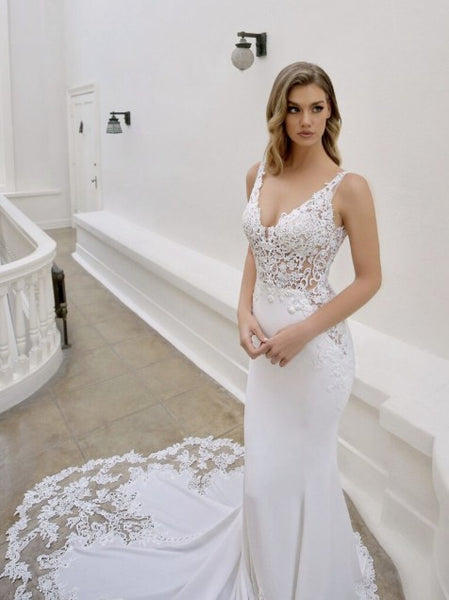 Mimi - Blue by Enzoani Wedding Dress