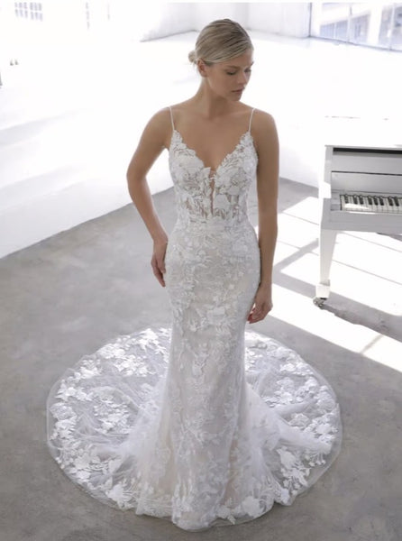 Nicolina Blue by Enzoani Wedding dress (Sample Sale)