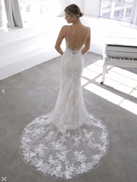 Nicolina Blue by Enzoani Wedding dress (Sample Sale)