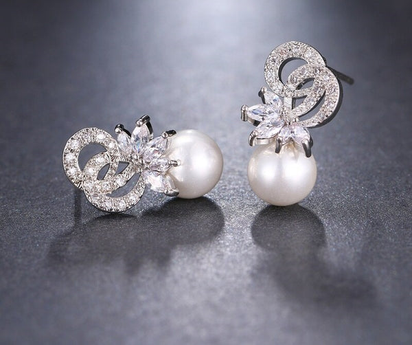 Tying the Knot Bridal Earrings