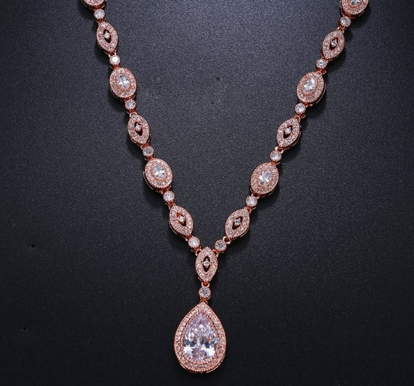 NL01 Necklace - Ssilver/Rose Gold