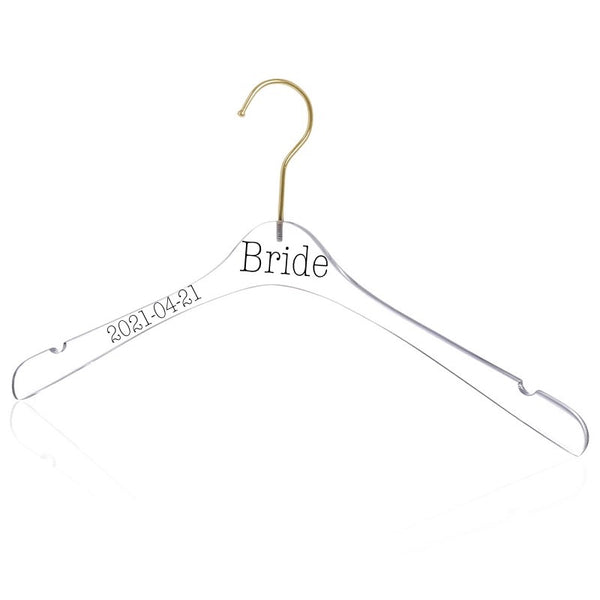 Transparent Personalised Hangers